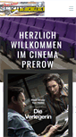 Mobile Screenshot of cinema-prerow.de